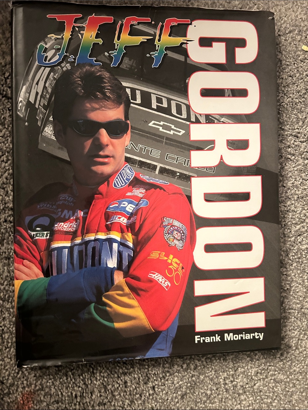 Jeff Gordon book by Frank Moriarty